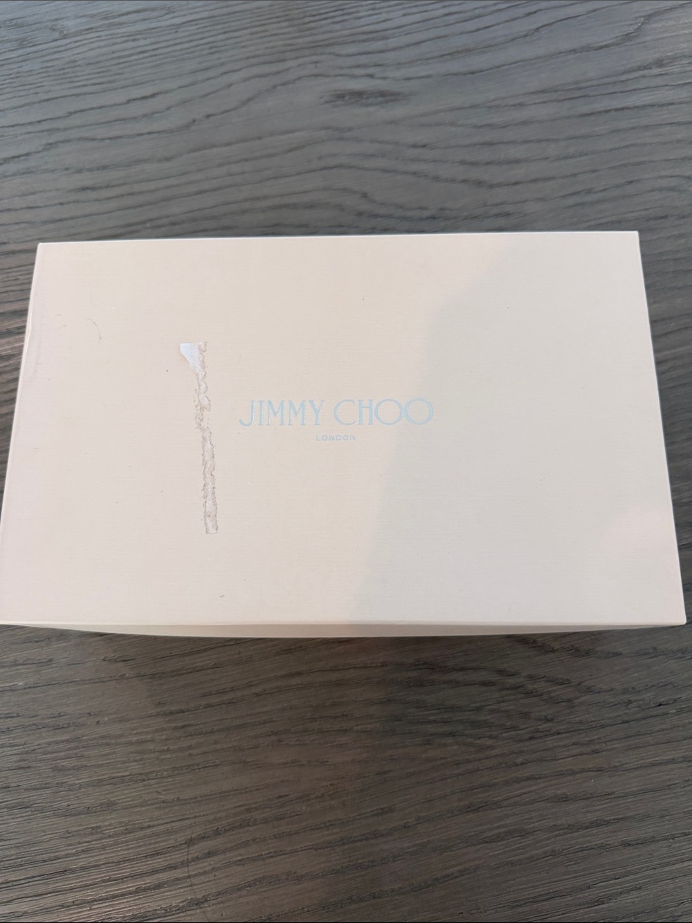 Jimmy Choo Pale Pink Box with Subtle Logo